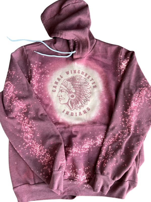 Bleached Canal Winchester Indians Hoodie