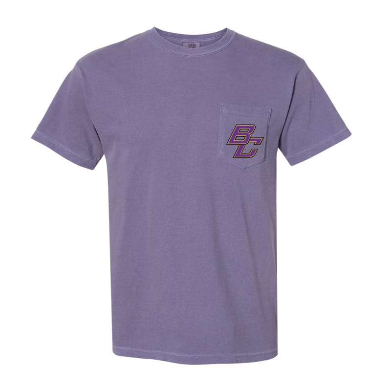 Bloom Carroll Comfort Colors Pocket Tee - Clothing