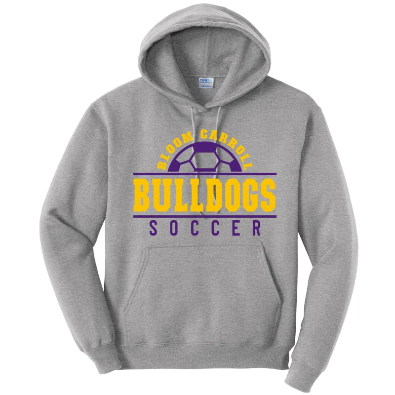 Bloom Carroll Soccer Hoodie Sweatshirt - Clothing