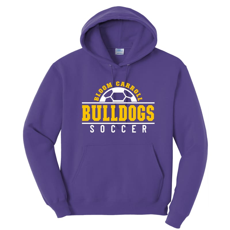 Bloom Carroll Soccer Hoodie Sweatshirt - Clothing