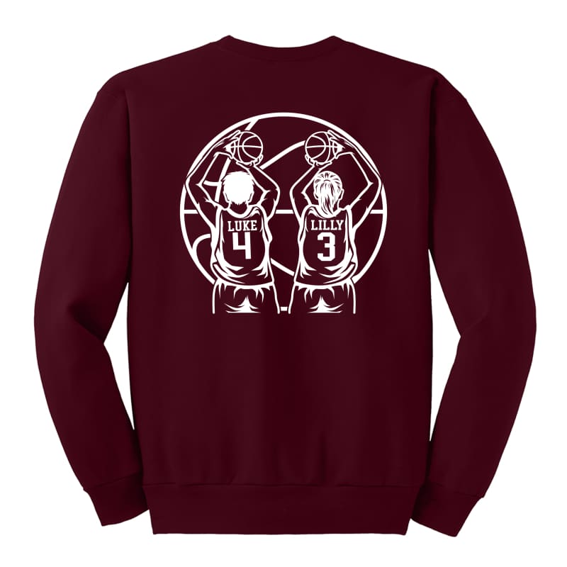 Custom Basketball Mom Sweatshirt - Clothing