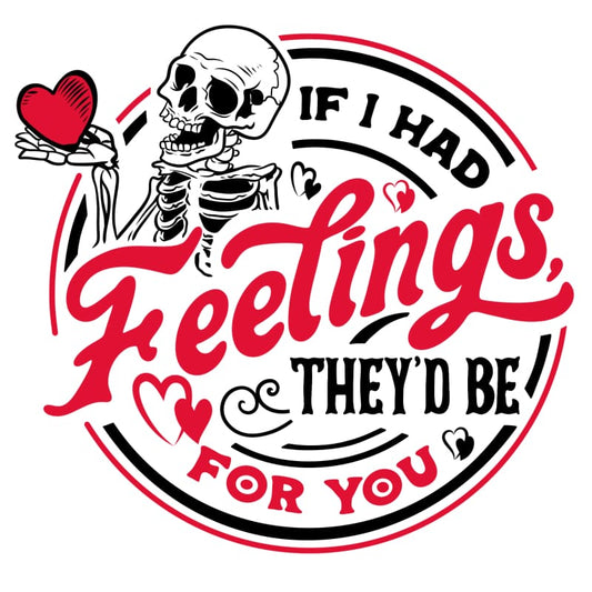 ’Feelings For You’ Valentine Sweatshirt - Clothing