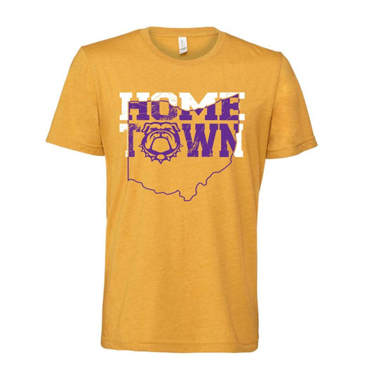 Home Town Bulldogs Short Sleeve Tee - Clothing