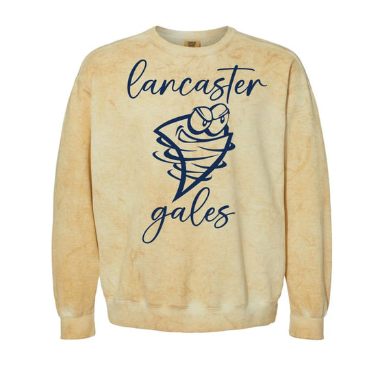 Lancaster Gales Blast Sweatshirt - Yellow / Small - Clothing