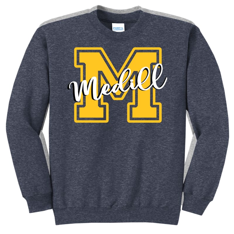 Medill M Sweatshirt - Clothing