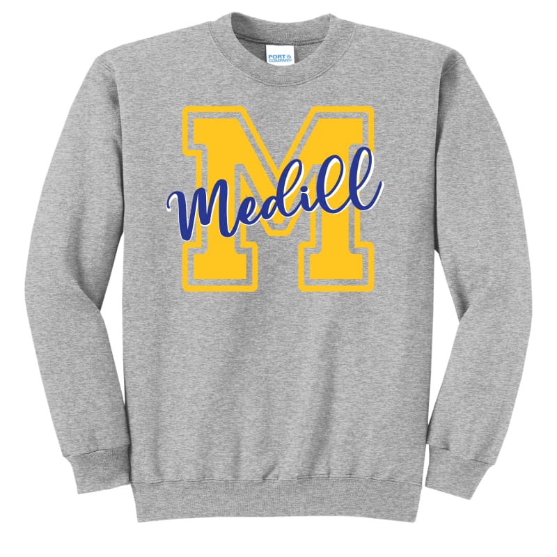 Medill M Sweatshirt - Clothing