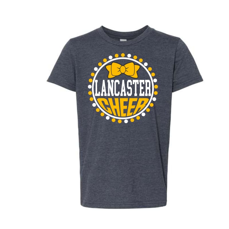 Lancaster Gales Cheer Circle Unisex Tee - Youth Small - 